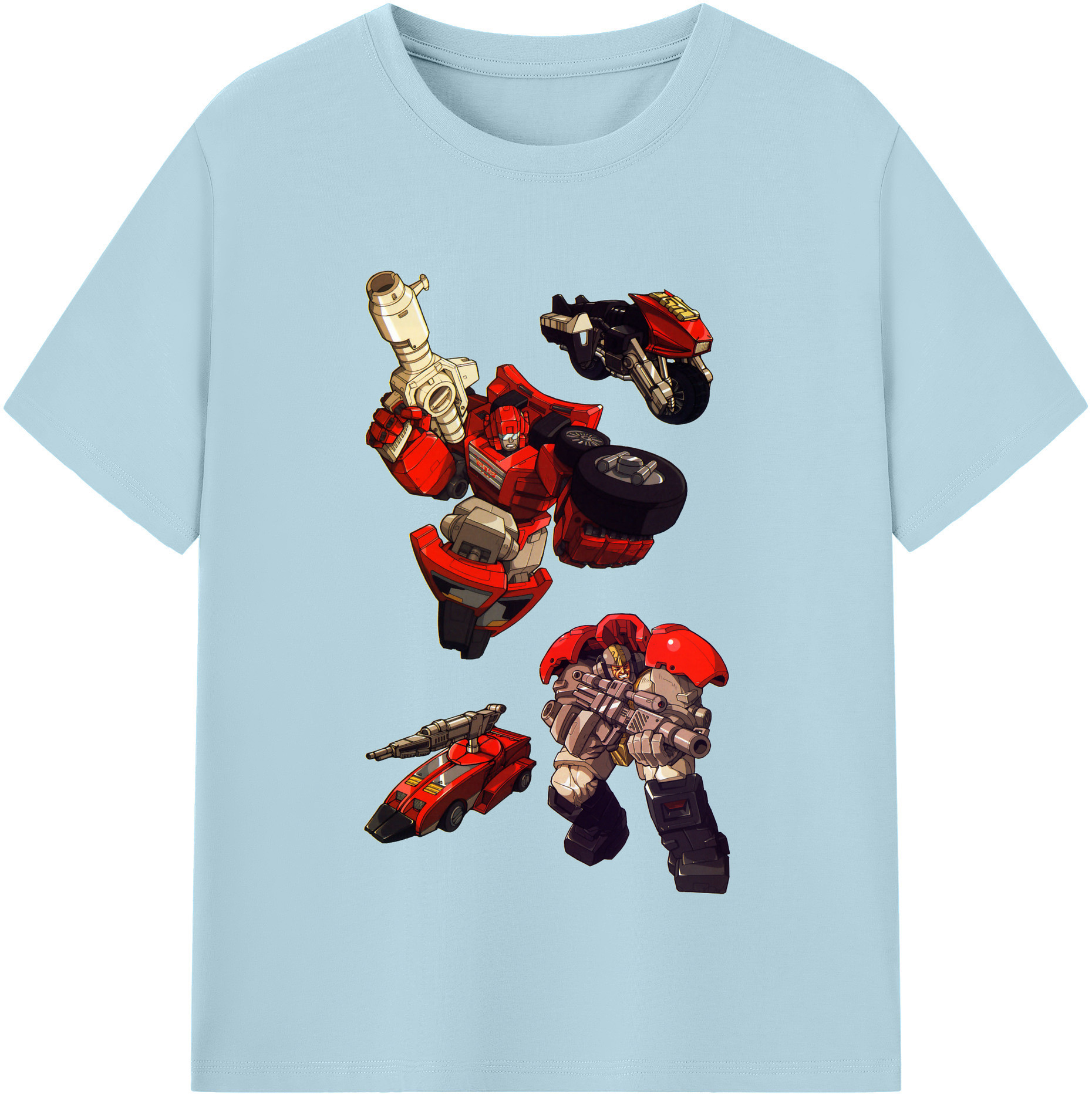 （画像用）  綿100％半袖Tシャツ（フロントプリント）
